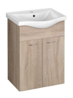 Aqualine Keramia Fresh fali mosdószekrény 51,1x74x33,4 plati