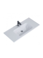 Arezzo design Monterey kerámiamosdó Piazza 100, fehér AR-145