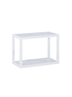 Arezzo design Monterey függőpolc üveggel 40 cm, fehér AR-168