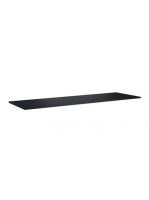 Arezzo design márványpult 161x46 cm, matt fekete AR-168214 -