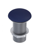 Arezzo design Click-Clack lefolyó, matt kék AR-168281 - Fürd