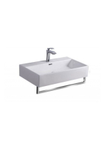 Arezzo design Norfolk Mosdótál törölközőtartóval AR-381 - Fü