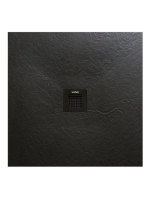 Arezzo design SOLIDSoft zuhanytálca 80x80 cm, lefolyóval, fe