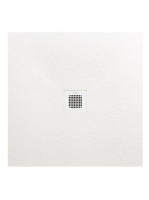 Arezzo design SOLIDSoft zuhanytálca 90x90 cm, lefolyóval, fe