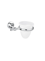 Bugnatese Tradicionális fali pohártartó porcelán betéttel, k