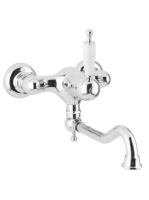 Bugnatese Oxford fali mosogató csaptelep, bronz 6340BR - Kon