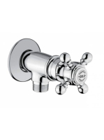 Bugnatese Arcadia sarokszelep 1/2-1/2″ csatlakozással, króm