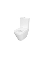 Cersanit Crea ovális perem nélküli monoblokk WC K114-023 - F