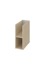 Cersanit Moduo kiegészítő nyitott fali polc 20 cm, mosdópult