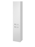 Cersanit Lara falra függesztett magas szekrény 150x30 fehér
