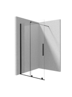 Deante Jasmin Walk-in zuhanyajtó 120x195 átlátszó üveggel, m