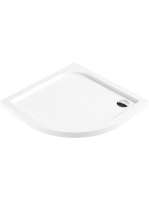 Deante Cubic félköríves 80x80 akril zuhanytálca KTK_052B - F