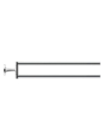 Duravit Starck T mozgatható törölközőtartó 39 cm, króm 00994