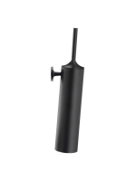 Duravit Starck T fali WC kefe garnitúra, matt fekete 0099464