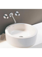 Duravit Starck 1 ráültethető mosdótál 460 mm rögzítővel, feh