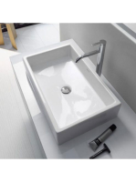 Duravit Vero Air csiszolt kerámia mosdó 60x38 cm, túlfolyó é