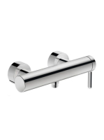 Duravit C.1 egykaros zuhanycsaptelep, króm C14230000010 - Fü