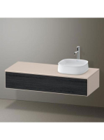 Duravit Zencha jobbos alsószekrény 130, tölgy fiókrendezővel
