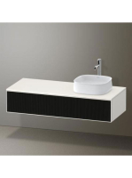 Duravit Zencha jobbos alsószekrény 130, tölgy fiókrendezővel
