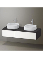 Duravit Zencha fiókos alsószekrény 130, fiókrendező nélkül,