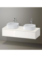 Duravit Zencha fiókos alsószekrény 130, tölgy fiókrendezővel