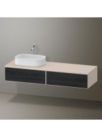 Duravit Zencha balos alsószekrény 160, tölgy fiókrendezővel,