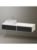 Duravit Zencha balos alsószekrény 160, tölgy fiókrendezővel,