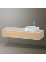 Duravit Zencha jobbos alsószekrény 160, tölgy fiókrendezők,