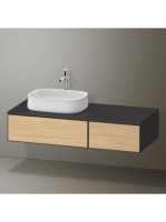 Duravit Zencha balos alsószekrény 130, fiókrendező nélkül, n