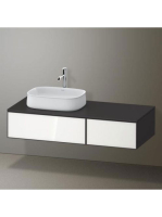 Duravit Zencha balos alsószekrény 130, fiókrendező nélkül, f