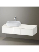 Duravit Zencha balos alsószekrény 130, dió fiókrendezővel, f