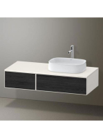 Duravit Zencha jobbos alsószekrény 130, tölgy fiókrendezővel