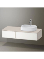 Duravit Zencha jobbos alsószekrény 130, tölgy fiókrendezővel