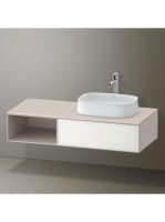 Duravit Zencha jobbos alsószekrény 130, tölgy fiókrendezővel