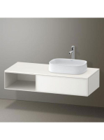Duravit Zencha jobbos alsószekrény 130, tölgy fiókrendezővel