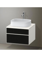Duravit Zencha alsószekrény 65, tölgy fiókrendezővel, strukt