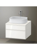 Duravit Zencha alsószekrény 65, tölgy fiókrendezővel, fehér