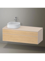 Duravit Zencha balos alsószekrény 130, dió fiókrendezővel, n