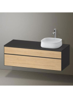 Duravit Zencha jobbos alsószekrény 130, tölgy fiókrendezővel