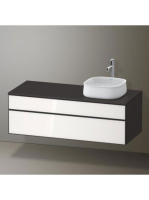 Duravit Zencha jobbos alsószekrény 130, tölgy fiókrendezővel