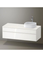 Duravit Zencha jobbos alsószekrény 130, tölgy fiókrendezővel