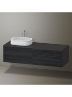 Duravit Zencha balos alsószekrény 160, tölgy fiókrendezővel,