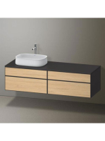 Duravit Zencha balos alsószekrény 160, tölgy fiókrendezővel,