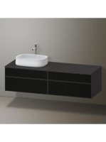 Duravit Zencha balos alsószekrény 160, tölgy fiókrendezővel,