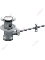 Ferro automata leeresztőszelep kiemelőrúddal 5/4” K39 - Fürd