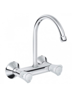 Grohe Costa L falra szerelhető konyhai csaptelep, elfordítha