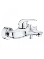 Grohe QuickFix Wave egykaros fali kádcsaptelep zuhanyváltóva