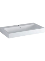 Geberit iCon pultra ültethető mosdó 75x48,5 cm, csaplyukkal