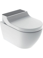 Geberit AquaClean Tuma Comfort fali WC fekete üveggel 146.29