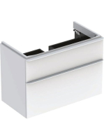 Geberit Smyle Square alsó szekrény mosdóhoz fiókkal 88,4x47